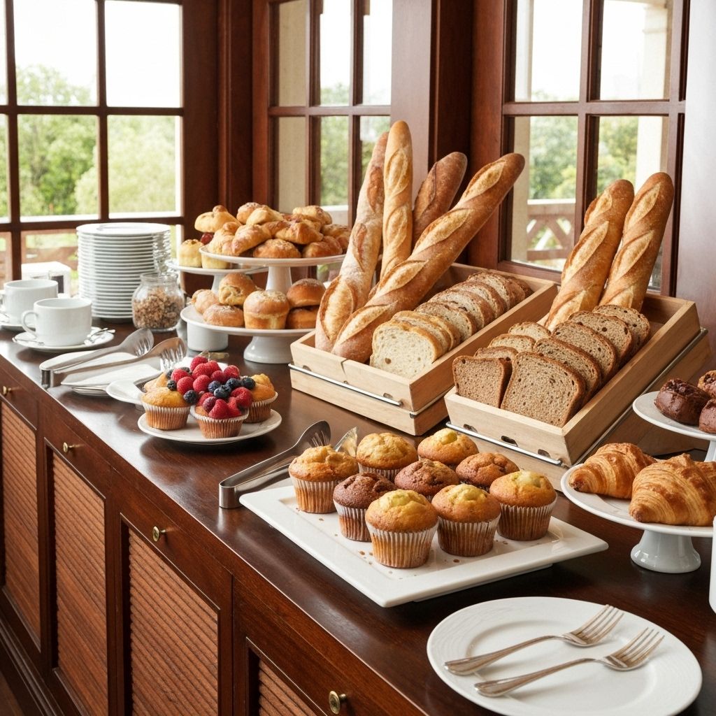 朝食ビュッフェ