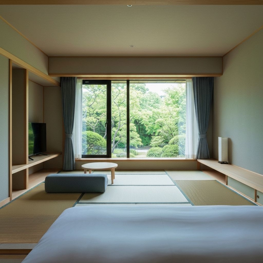 自然を望む客室